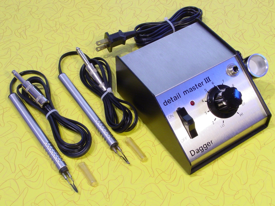 Detail Master III Dagger Model 8421 Pyrography Wood Burning Etsy