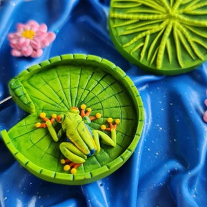 Frog & Lillypad Hoops - Made To Order