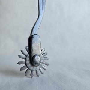 Wartenberg Wheel Statement Earring - Handmade To Order