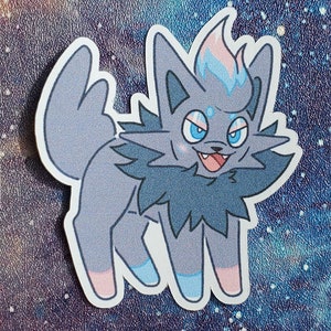 Zorua Pride Stickers