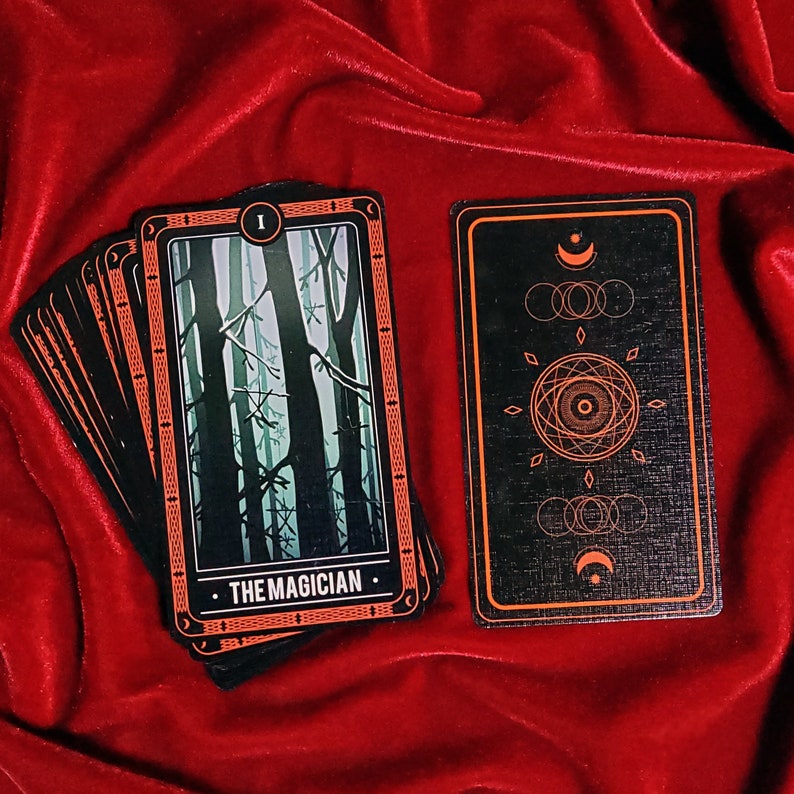 Horror Movie Tarot Cards Etsy