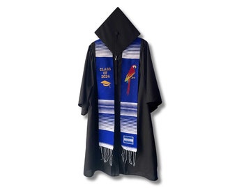 2024 Honduras Guacamaya Nat. Bird  | Class of 2024 Graduation Stoles