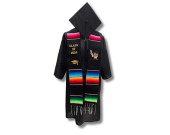 2024 Owl Grad Stole  | Class of 2024 Graduation Stoles