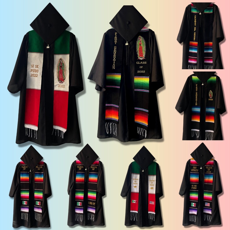 CLASS OF 2022 Sarape Grad stole 