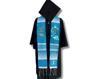 2024 Guatemala Quetzal Nat. Bird  | Class of 2024 Graduation Stoles