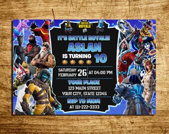 carte dinvitation anniversaire fortnite - invitation de fortnite invitation personnalisee 5 x 7 ou 4 x 6 invitation numerique invitation invitation d anniversaire fichier numerique invitation de fortnite invitation personnalisee 5 x 7 ou 4 x 6 invitation numerique invitation invitation d anniversaire fichier numerique - carte dinvitation anniversaire fortnite