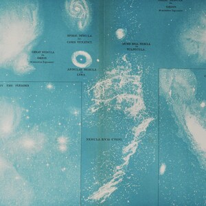 Nebula - Antiker Druck 1903 (Astronomie Universum Sterne Planet Sonne Sonnensystem himmlisch Weltall Lithographie nasa Nebel)