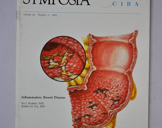 1982 Clinical Symposia booklet - subject: Inflammatory Bowel Disease (medical doctor medicine hospital pharmacy anatomy)