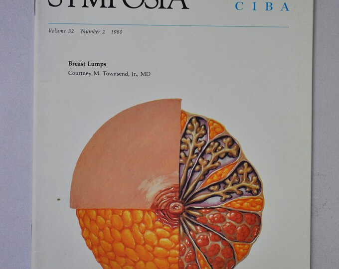 1980 Clinical Symposia booklet - subject: Breast Lumps (medical doctor medicine hospital pharmacy surgeon)