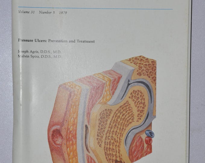 1979 Clinical Symposia booklet - subject: Pressure Ulcers Prevention and Treatment (medical doctor medicine hospital pharmacy CIBA GEICY)
