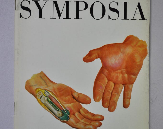 1970 Clinical Symposia booklet - subject: Surgical Anatomy of the Hand (medical doctor medicine hospital pharmacy surgeon)