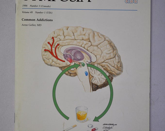 1996 Clinical Symposia booklet - subject: Common Addictions (medical doctor medicine hospital pharmacy surgeon)