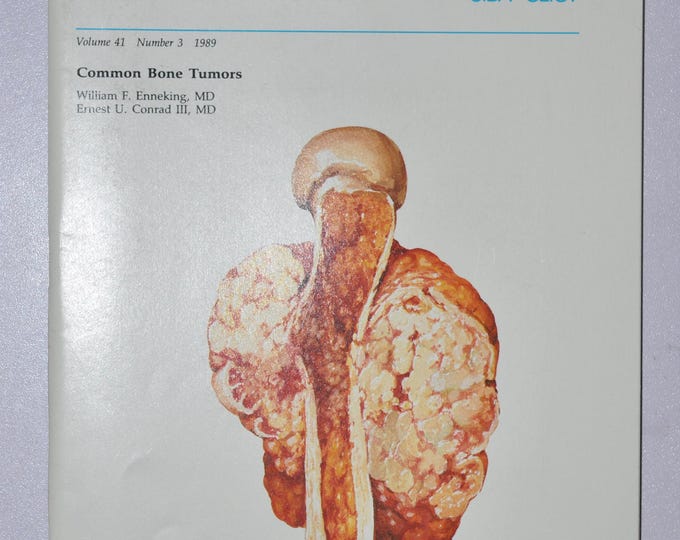 1989 Clinical Symposia booklet - subject: Common Bone Tumors (medical doctor medicine hospital pharmacy CIBA GEICY)