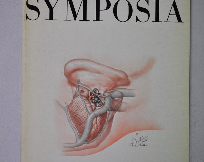 1966 Clinical Symposia booklet - subject: Vertigo (medical doctor medicine hospital pharmacy surgeon anatomy)