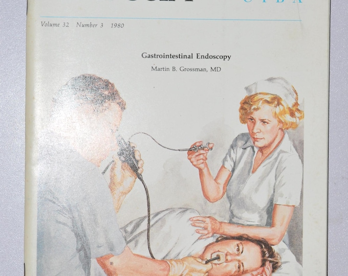 1980 Clinical Symposia booklet - subject: Gastrointestinal Endoscopy (medical doctor medicine hospital pharmacy surgeon science CIBA GEICY)