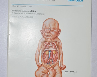 1990 Clinical Symposia booklet - subject: Structural Abnormalities (medical doctor medicine hospital pharmacy surgeon science CIBA GEICY)