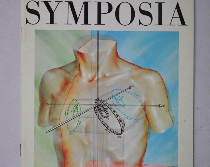 1969 Clinical Symposia booklet - subject: The Electrocardiogram in Myocardial Infarction (medical doctor medicine)