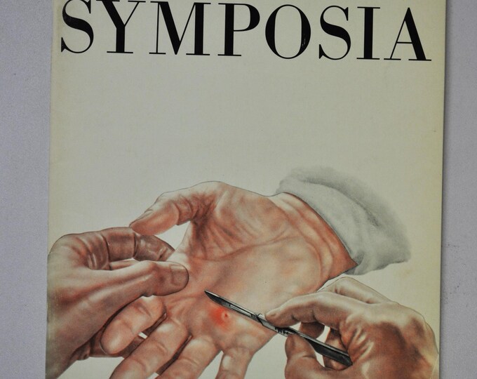 1963 Clinical Symposia booklet - subject: Surgical Anatomy of the Hand (medical doctor medicine hospital pharmacy surgeon)