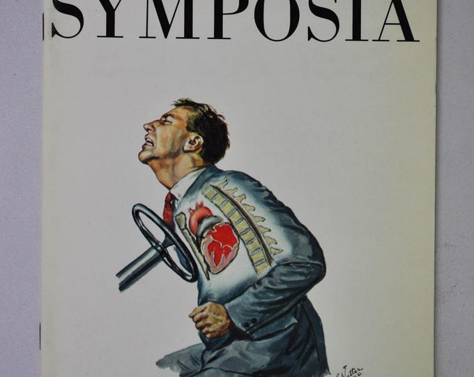 1971 Clinical Symposia booklet - subject: Chest Trauma (medical doctor medicine hospital pharmacy surgeon)