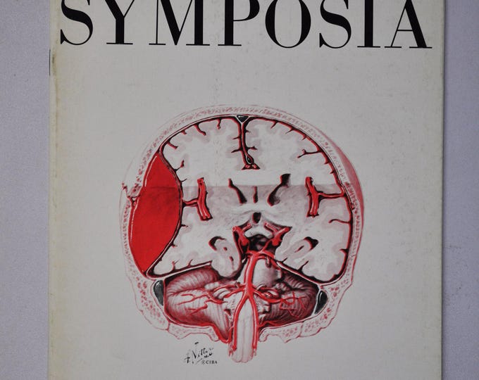 1967 Clinical Symposia booklet - subject: The Pathophysiology of Head Injuries (medical doctor medicine hospital pharmacy surgeon)