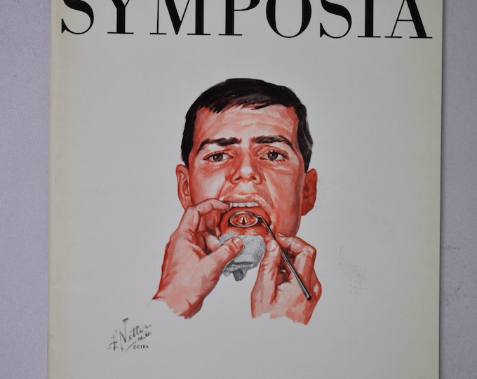 1965 Clinical Symposia booklet - subject: The Larynx (medical doctor medicine hospital pharmacy surgeon)