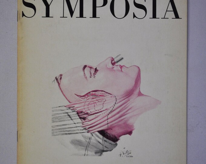 1968 Clinical Symposia booklet - subject: Reconstructive Plastic Surgery of the Face (medical doctor medicine hospital pharmacy surgeon)