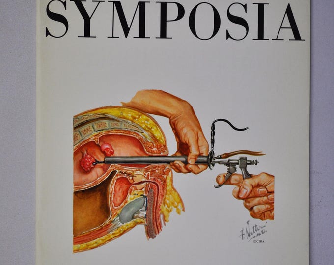 1965 Clinical Symposia booklet - subject: Common Disorders of Anus, Rectum and Sigmoid (medical doctor medicine hospital pharmacy surgeon)