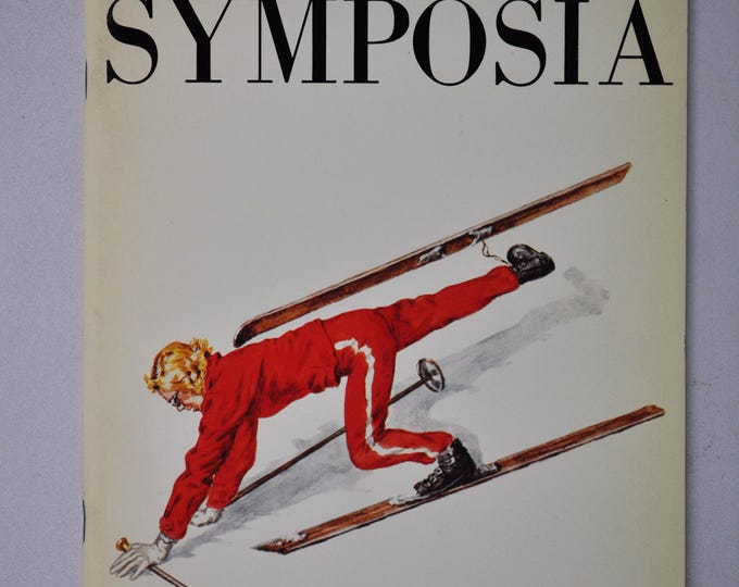 1977 Clinical Symposia booklet - subject: Skiing Injuries (medical doctor medicine hospital pharmacy surgeon)