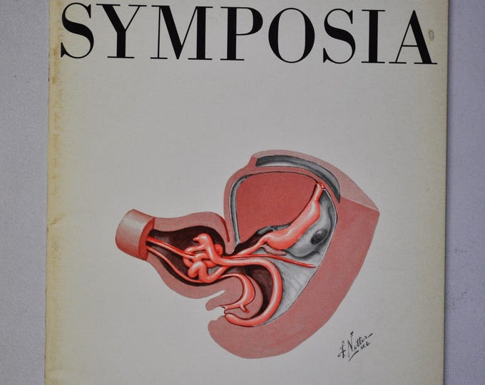 1967 Clinical Symposia booklet - subject: Development of Gastrointestinal Tract (medical doctor medicine hospital pharmacy surgeon)