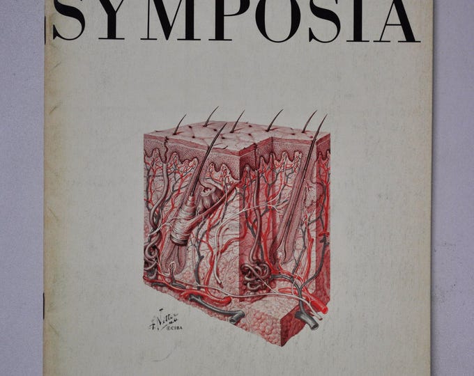 1968 Clinical Symposia booklet - subject: Common Dermatologic Disorders (medical doctor medicine hospital pharmacy surgeon)