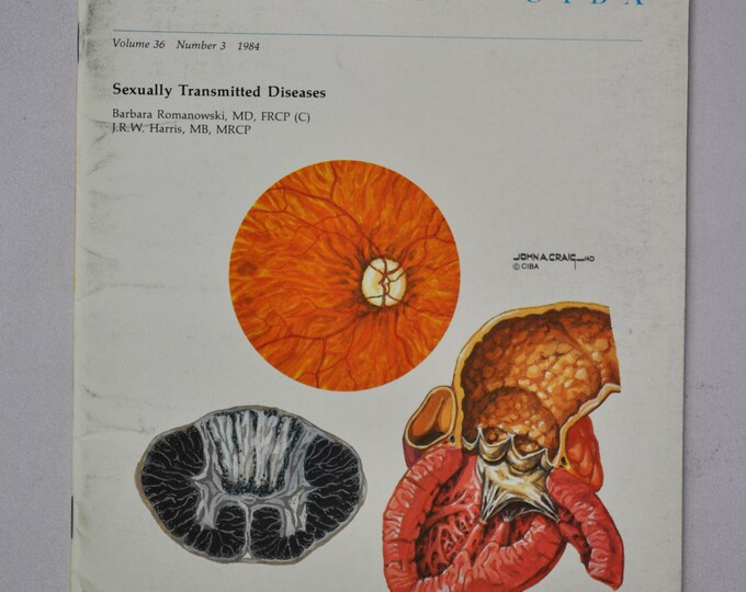 1984 Clinical Symposia booklet - subject: Sexually Transmitted Diseases (medical doctor medicine hospital pharmacy surgeon)