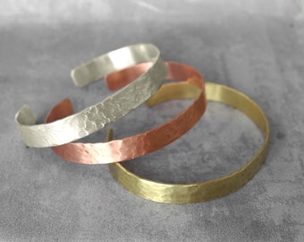 Armspange Schmuck Kupfer Messing Armreif Handarbeit UVP: 17,00€