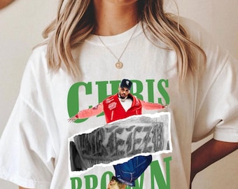 Vintage Chris Brown T-Shirt – 90s Graphic Homage Tee, Hip Hop Shirt, Perfect Gift for Chris Brown Fans