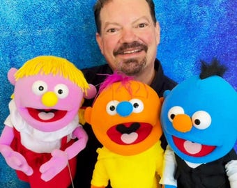 Krusty El Payaso Marioneta De Mano SiLLy Puppets Payaso 40cm