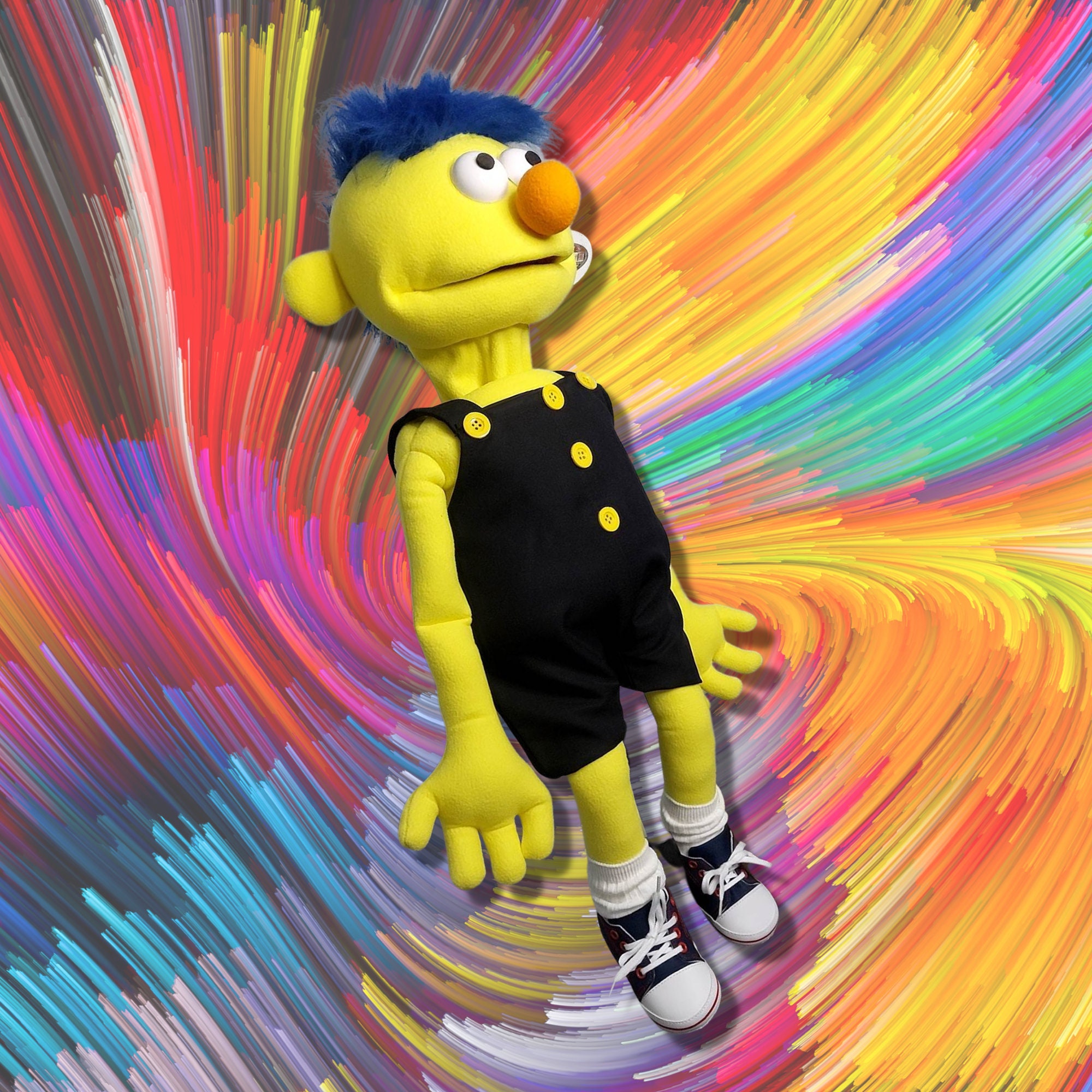 Yellow Dude A Tribute Fullbody Dhmis Puppet Character With Etsy