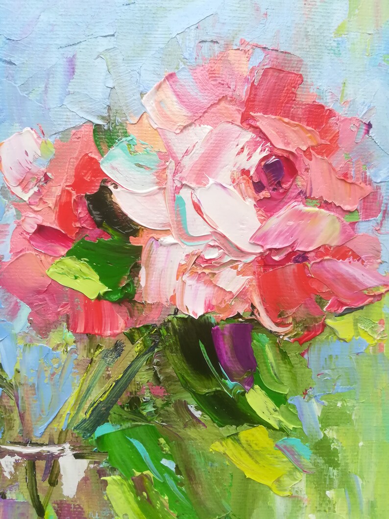 Size Rose Oil Painting Canvas Pink Roses Painting Floral Flowers Painting 11 81x 7 87 Painting Art Collectibles Kromasol Com Size Rose Oil Painting Canvas Pink Roses Painting Floral Flowers Painting 11 81x 7 87 Painting Art Collectibles Kromasol Com