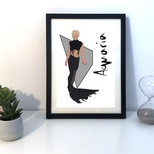 Rupaul&#39;s Drag Race Print - Aquaria
