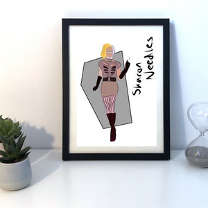 Rupaul&#39;s Drag Race Print - Sharon Needles