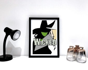 Musical Theatre Print - Wicked