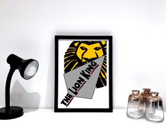 Musical Theatre Print - The Lion King