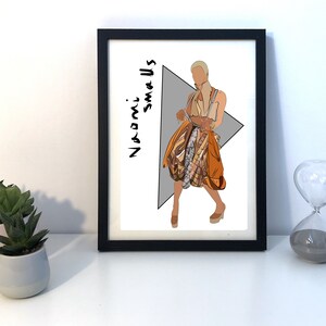 Rupaul&#39;s Drag Race Print - Naomi Smalls