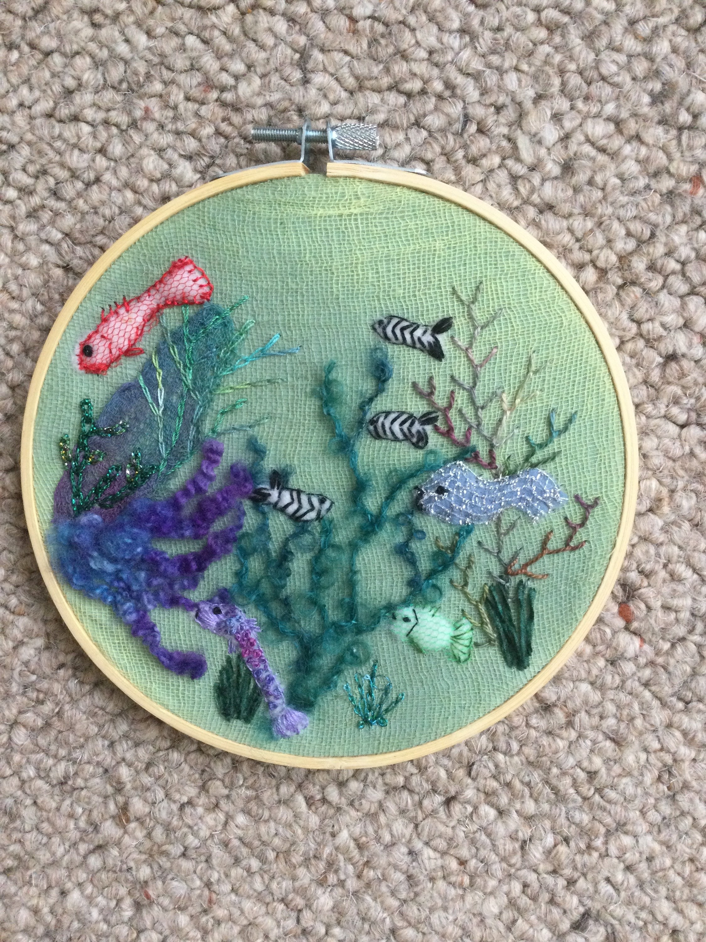 Under the Sea Hoop Etsy