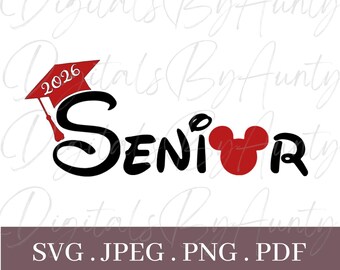2026 Senior | Graduate | Senior SVG
