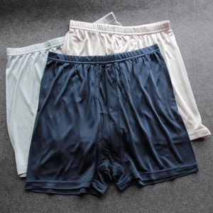 22momme Fitted Draping Silk Boxer for Men silk short pants underwear
