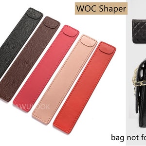 Vintage WOC red leather short strap