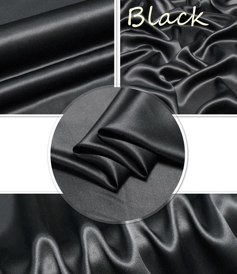 19Momme 6A Grade Mulberry Silk Fabric WineRed Solid Colors Etsy