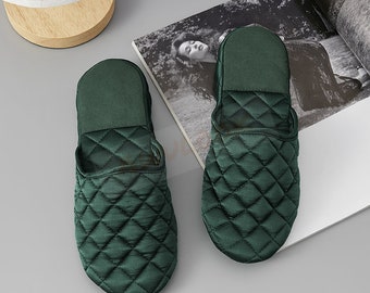 Indoor Mulberry Silk Slippers 5 Colors House Travel Slipper Women Silk Slippers