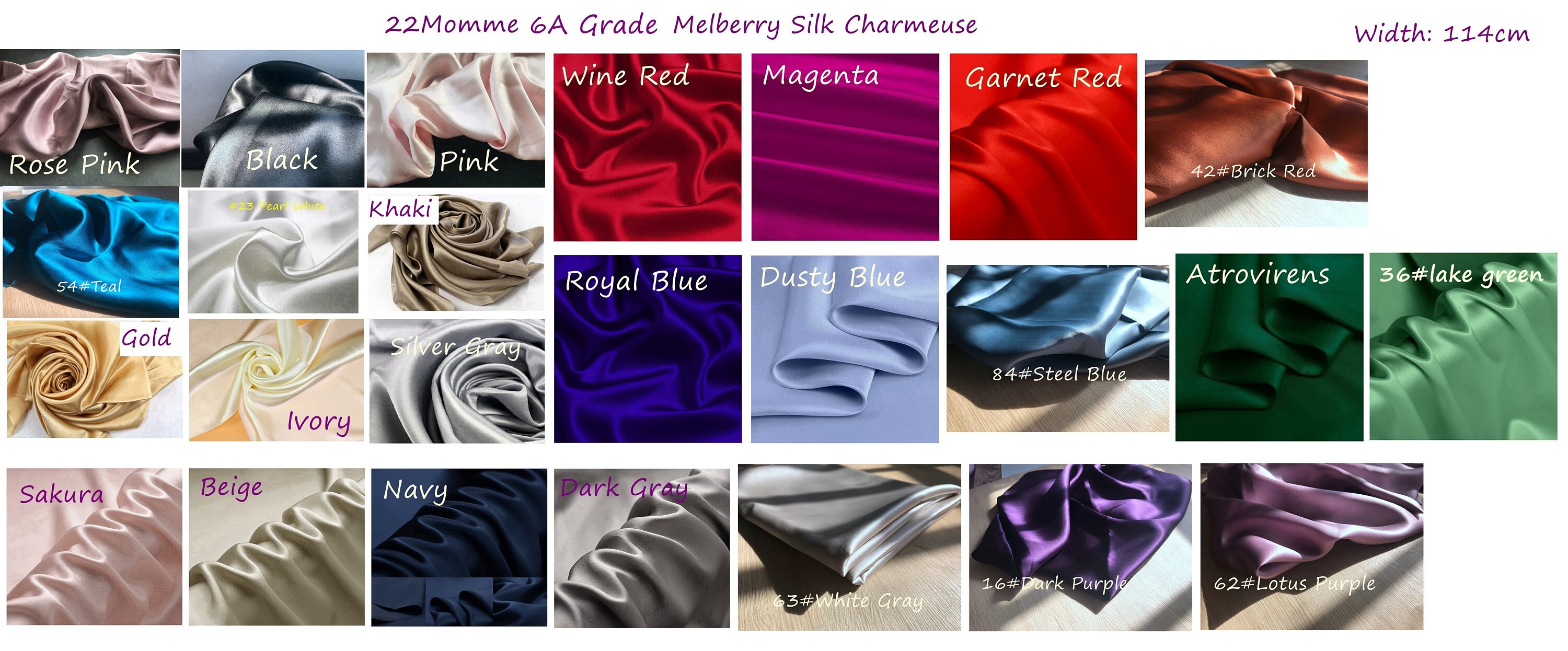 6a mulberry silk