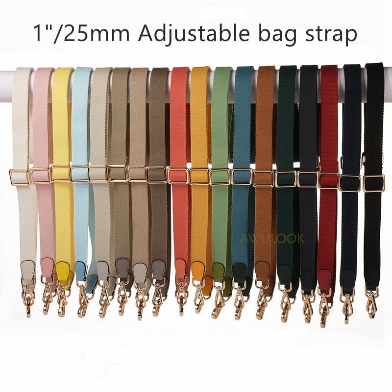 Muteffcase Purse Strap Wide Replacement Crossbody Bag Straps Canvas Handbag  Shoulder Strap, Adjustable Woven Tote Belt