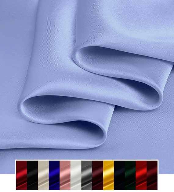 Carmine Color Charmeuse 100% Pure Silk Fabric for Fashion 